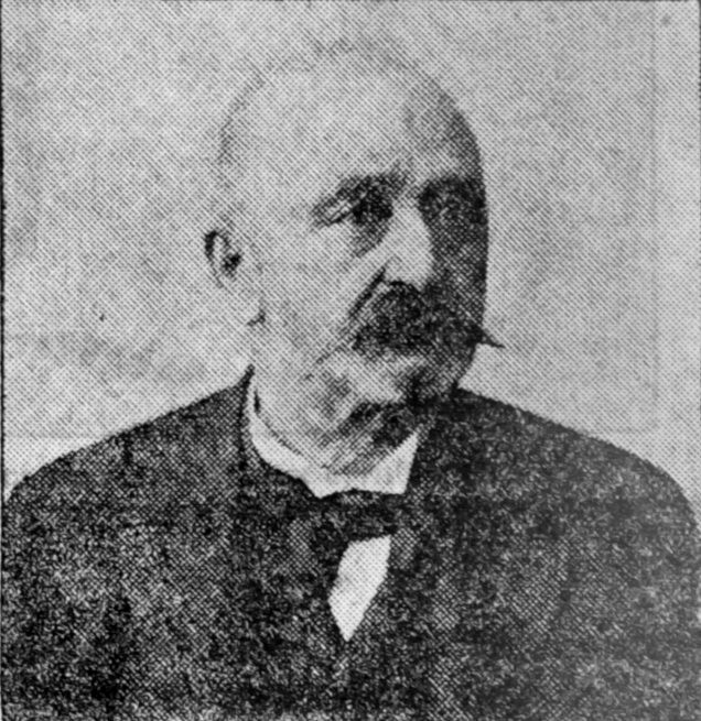 August Lubovienski im Alter von 70 Jahren im Jahre 1902