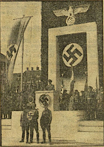 Ansprache Dr. Jury, Gauleiter Niederdonau