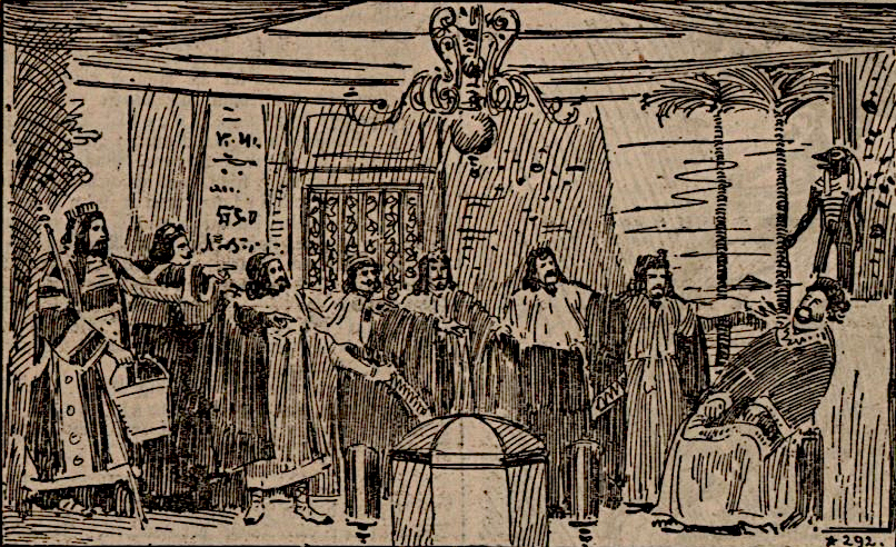 Theateraufführung "Die gepfändete Mumie" des Männergesangsvereins in Mistelbach