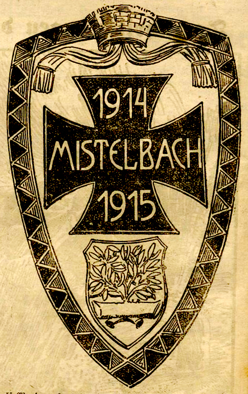 Das Mistlbacher Wehrschild in Eisen